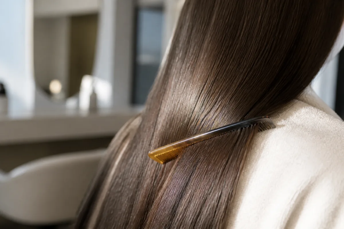 Lissage brésilien sans formol : ce que dit l'étiquette